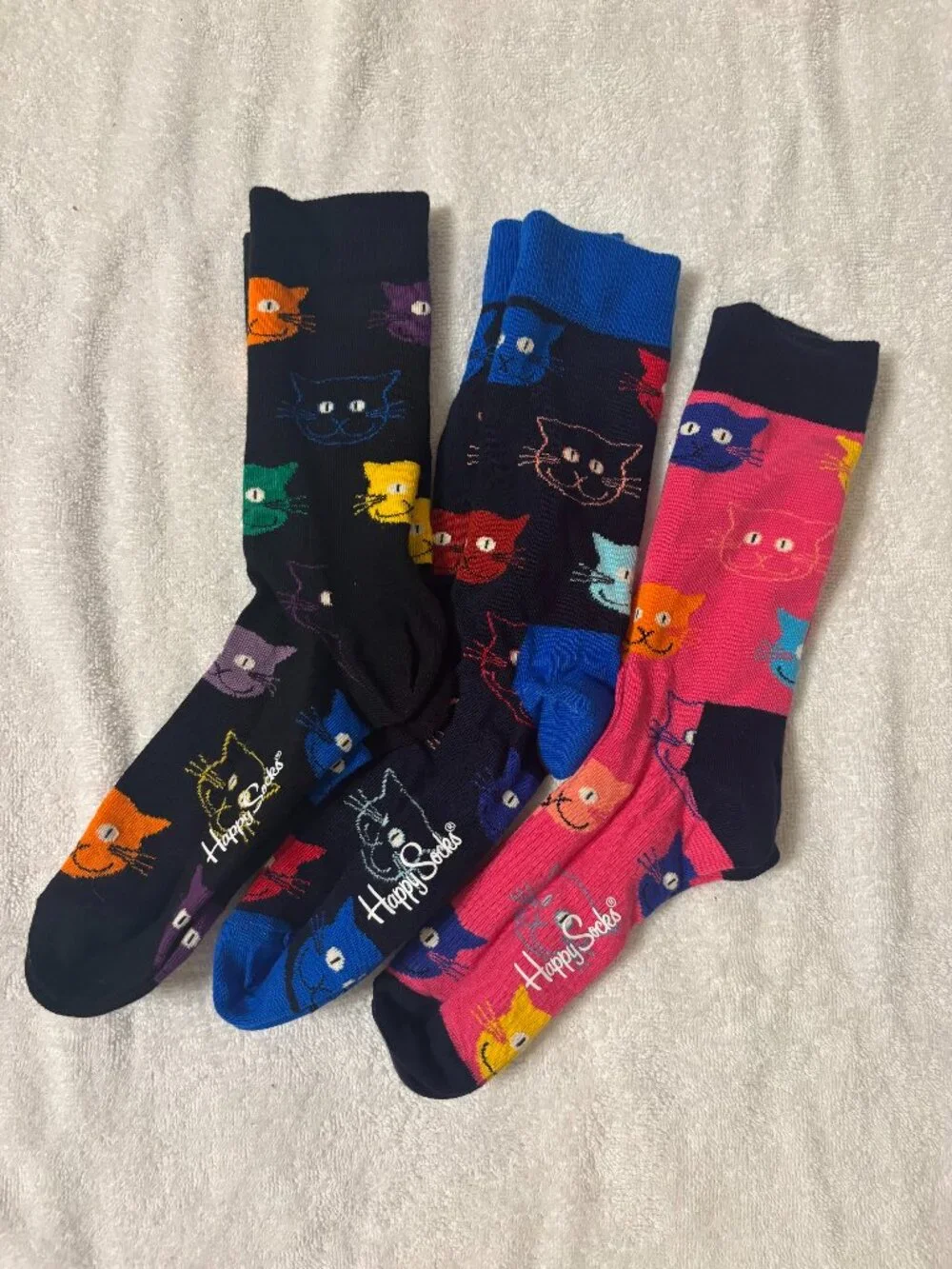 3pk Women's socks - Happy Socks - NWOT